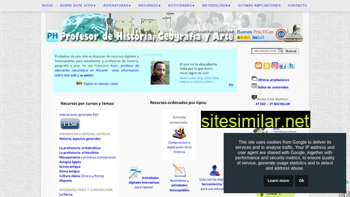 profesorfrancisco.es alternative sites