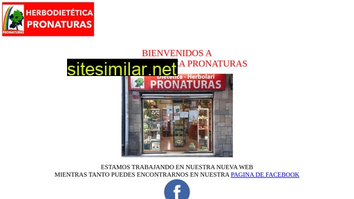 pronaturas.es alternative sites