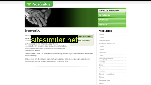 prosanitas.es alternative sites