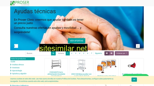 proserclinicas.es alternative sites