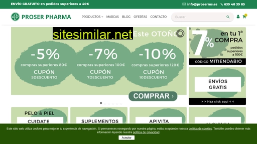proserpharma.es alternative sites
