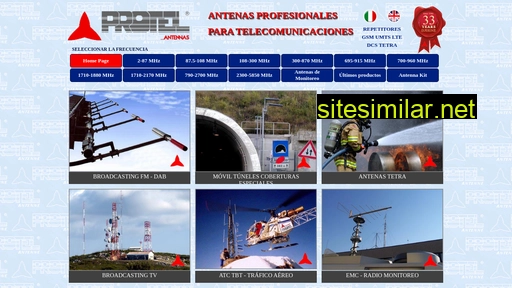 protel-antennas.es alternative sites