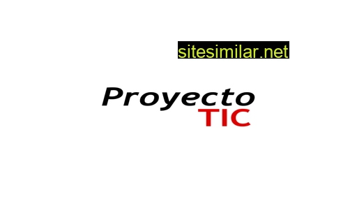 Proyecto-tic similar sites