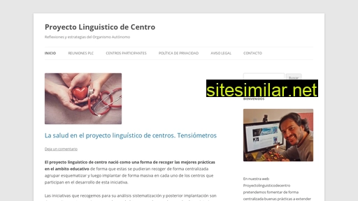 proyectolinguisticodecentro.es alternative sites