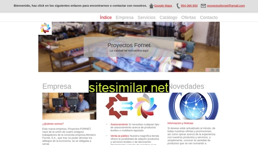 Proyectosfornet similar sites