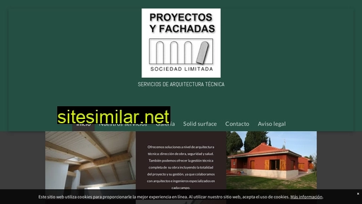 proyectosyfachadas.es alternative sites