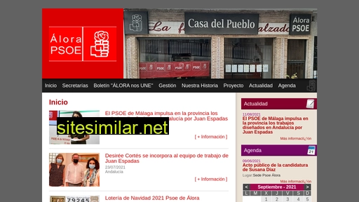 psoealora.es alternative sites