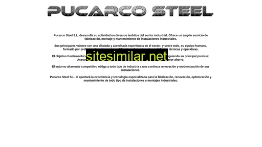 pucarcosteel.es alternative sites