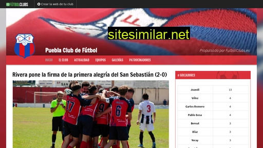 pueblaclubdefutbol.es alternative sites