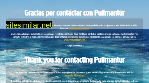 pullmantur.es alternative sites
