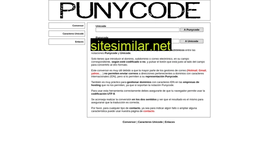 punycode.es alternative sites