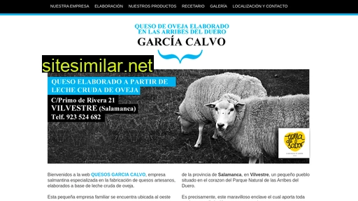 quesosgarciacalvo.es alternative sites