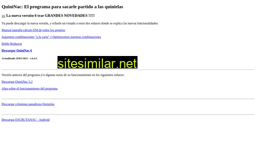 quininac.es alternative sites