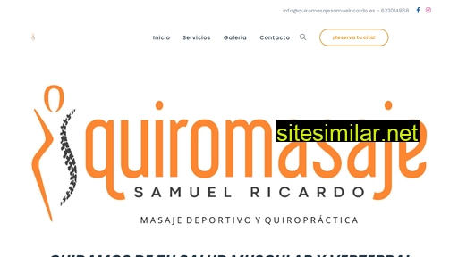 Quiromasajesamuelricardo similar sites