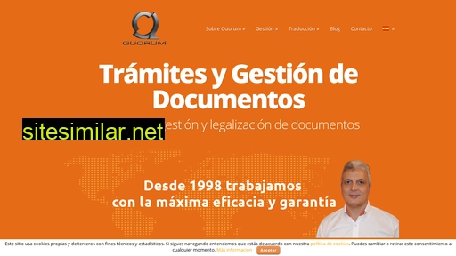 quorumtg.es alternative sites