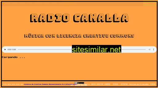 radiocanalla.com.es alternative sites