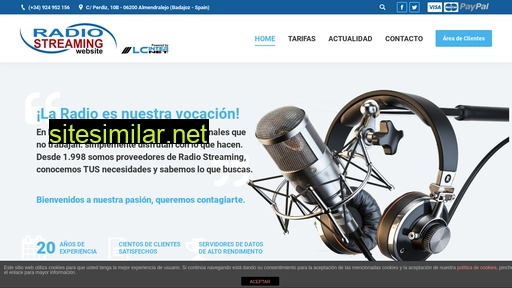 radiostreaming.es alternative sites