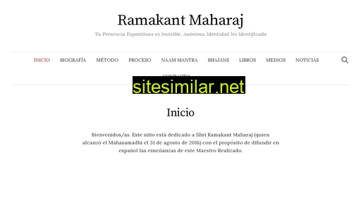 ramakantmaharaj.es alternative sites