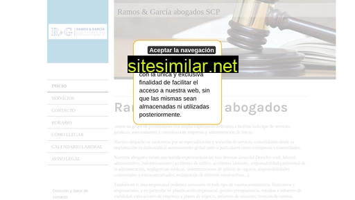 ramosygarciaabogados.es alternative sites