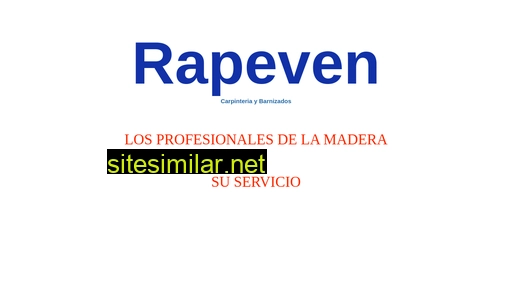 rapeven.es alternative sites