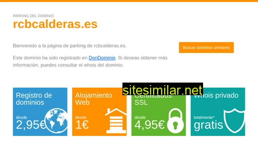 rcbcalderas.es alternative sites
