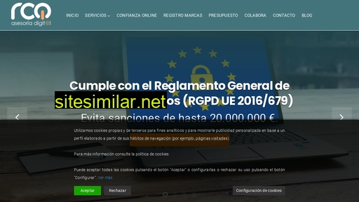 rcoasesoriadigital.es alternative sites