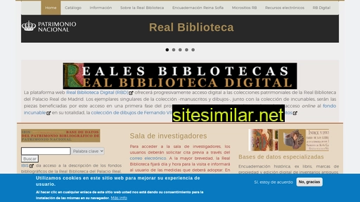 realbiblioteca.es alternative sites