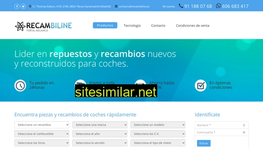 recambiline.es alternative sites