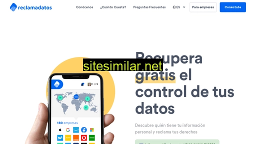 reclamadatos.es alternative sites
