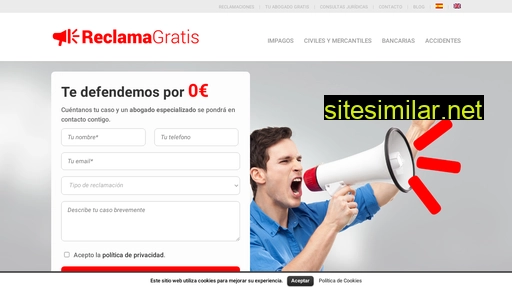 reclamagratis.es alternative sites