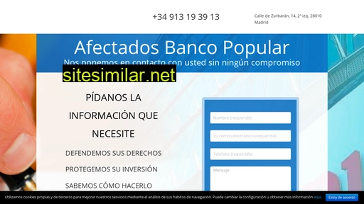 reclamarbancopopular.es alternative sites