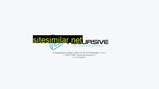 recursive.es alternative sites