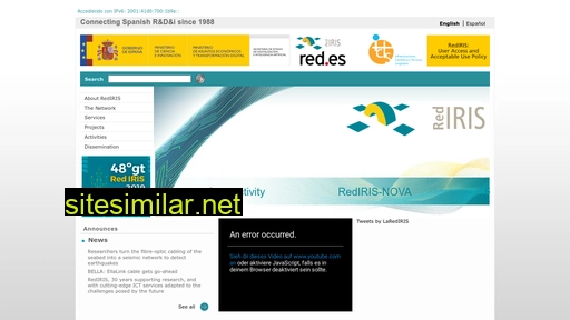 rediris.es alternative sites