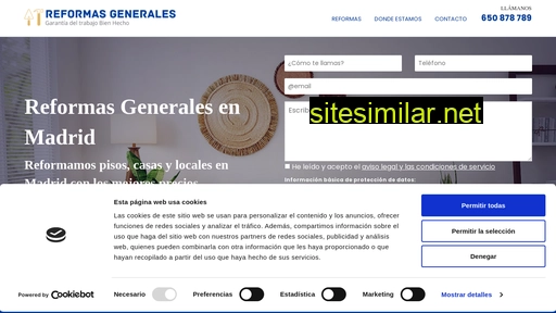 reformasgeneralesmadrid.es alternative sites