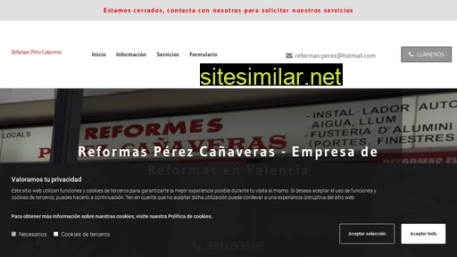 reformasperezcanaveras.es alternative sites