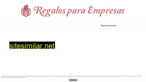 regaloparaempresa.es alternative sites