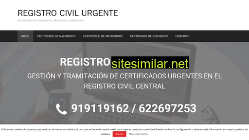 registrocivilurgente.es alternative sites