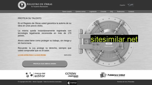 registrodeobras.es alternative sites