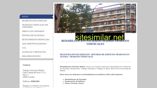 rehabilitaciondefachadas-madrid.es alternative sites