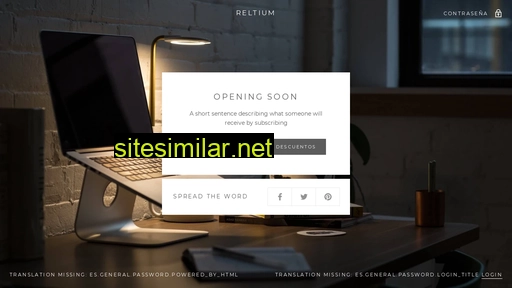reltium.com.es alternative sites