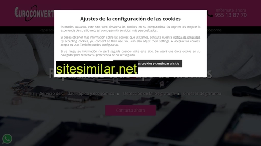 reparacioneuroconverter.es alternative sites