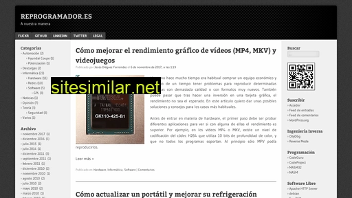 reprogramador.es alternative sites