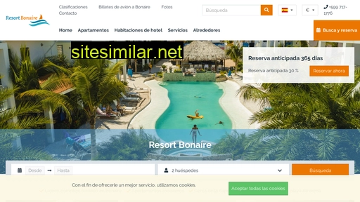 resortbonaire.es alternative sites