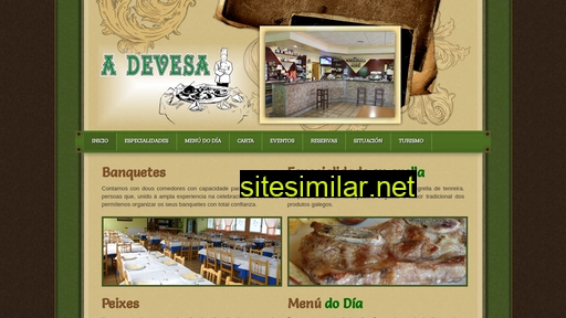 restauranteadevesa.es alternative sites