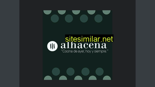 restaurantealhacena.es alternative sites