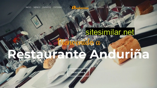restauranteandurina.es alternative sites