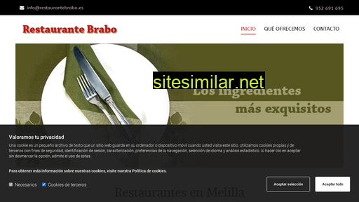 restaurantebrabo.es alternative sites