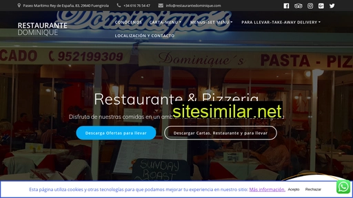 restaurantedominique.es alternative sites
