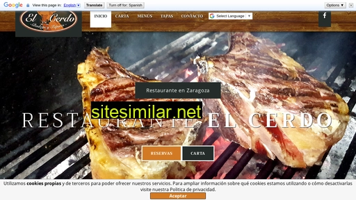restauranteelcerdo.es alternative sites