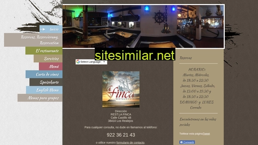 restaurantelafinca.es alternative sites